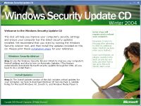 Windows Security Update CD