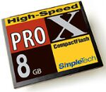 SimpleTech CF 8 Go