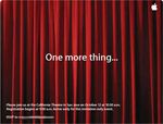 Apple : One More Thing...
